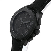  Shop Authentic Tag Heuer Aquaracer Automatic Chronograph Special Edition Titanium Grey Dial Black Leather Strap Watch for Men - CAY218B.FC6370 - Luxxuri