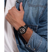  Shop Authentic Guess Headliner Multifunction Black Dial Black Steel Strap Watch For Men - GW0572G3 - Luxxuri