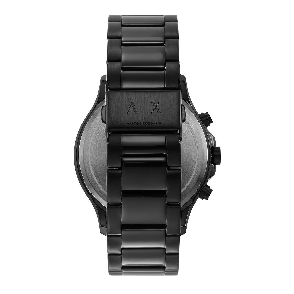  Shop Authentic Armani Exchange Chronograph Black Dial Black Steel Strap Watch For Men - AX2429 - Luxxuri