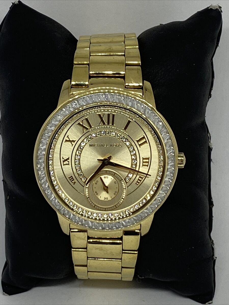  Shop Authentic Michael Kors Madelyn Quartz Gold Dial Gold Steel Strap Watch For Women - MK6287 - Luxxuri