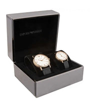  Shop Authentic Emporio Armani Kappa Quartz White Dial Black Leather Strap Watch For Men - AR80015 - Luxxuri