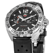  Shop Authentic Tag Heuer Formula 1 Alarm Quartz Black Dial Black Rubber Strap Watch for Men -  WAZ111A.FT8023 - Luxxuri