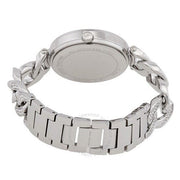  Shop Authentic Michael Kors Catelyn Quartz Crystals Silver Dial Silver Steel Strap Watch For Women - MK4675 - Luxxuri