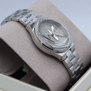  Shop Authentic Michael Kors Lennox Quartz Silver Dial Silver Steel Strap Watch For Women - MK7234 - Luxxuri