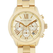  Shop Authentic Michael Kors Bradshaw Chronograph Gold Dial Gold Steel Strap Watch For Women - MK5777 - Luxxuri