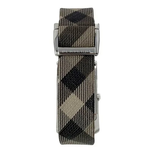  Shop Authentic Burberry Nova Check Silver Dial Two Tone Leather Strap Watch For Women - BU9404 - Luxxuri