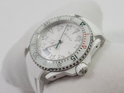  Shop Authentic Gucci Dive Quartz White Dial White Rubber Strap Watch For Men - YA136337 - Luxxuri