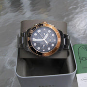  Shop Authentic Fossil FB-03 Chronograph Black Dial Silver Steel Strap Watch for Men - FS5768 - Luxxuri