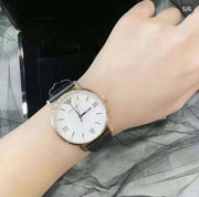  Shop Authentic Emporio Armani Kappa Quartz White Dial Black Leather Strap Watch For Men - AR80015 - Luxxuri