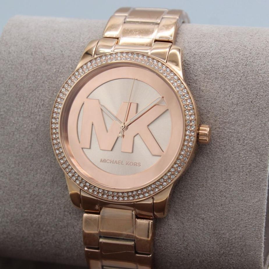  Shop Authentic Michael Kors Tibby Quartz Rose Gold Dial Rose Gold Steel Strap Watch For Women - MK6880 - Luxxuri