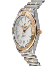  Shop Authentic Breitling Chronomat Automatic 36 White Dial Two Tone Steel Strap Watch for Women - U10380101A1U1 - Luxxuri