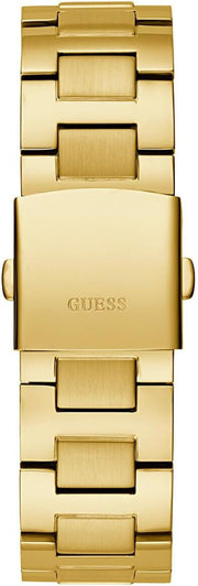  Shop Authentic Guess Empire Quartz Black Dial Gold Steel Strap Watch For Men - GW0489G2 - Luxxuri