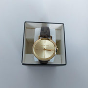  Shop Authentic Michael Kors Jayne Three Hand Gold Dial Brown Leather Strap Watch For Women - MK7129 - Luxxuri