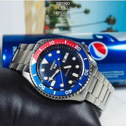  Shop Authentic Seiko 5 Sports Automatic Blue Dial Silver Steel Strap Watch For Men - SRPD53K1 - Luxxuri