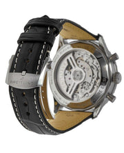  Shop Authentic Breitling Navitimer B01 Chronograph 43 Green Dial Black Leather Strap Watch for Men - AB0138241L1P1 - Luxxuri