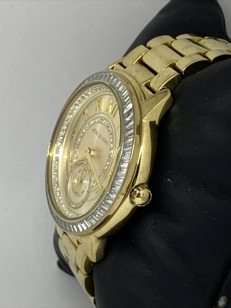  Shop Authentic Michael Kors Madelyn Quartz Gold Dial Gold Steel Strap Watch For Women - MK6287 - Luxxuri