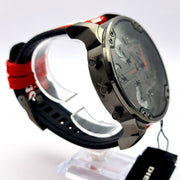 Shop Authentic Diesel Mr Daddy 2.0 Chronograph Grey Dial Red Rubber Strap Watch For Men - DZ7423 - Luxxuri