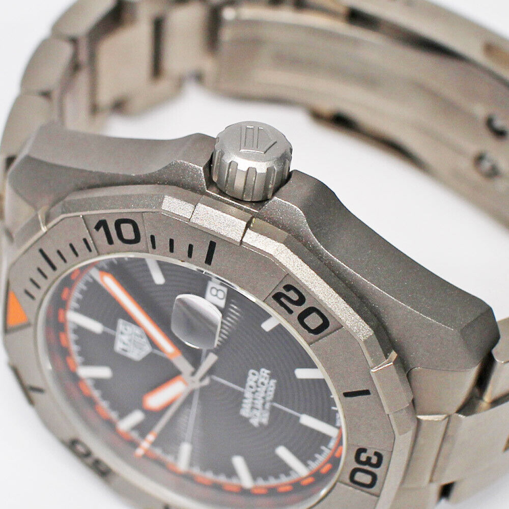  Shop Authentic Tag Heuer Aquaracer Bamford Automatic Black Dial Grey Steel Strap Watch for Men - WAY208F.BF0638 - Luxxuri
