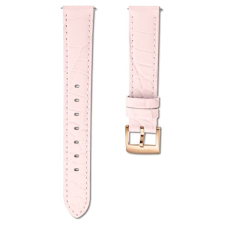  Shop Authentic Swarovski Passage Chrono Pink Dial Pink Leather Strap Watch for Women - 5580352 - Luxxuri