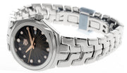 Shop Authentic Tag Heuer Link Quartz Black Dial Silver Steel Strap Watch for Women - WBC131F.BA0649 - Luxxuri
