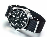  Shop Authentic Seiko 5 Sports SKX Automatic Black Dial Black NATO Strap Watch For Men - SRPD55K3 - Luxxuri