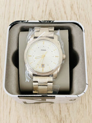  Shop Authentic Fossil Machine Gold Dial Gold Steel Strap Watch for Men - FS5264 - Luxxuri