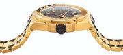  Shop Authentic Versace Chain Reaction Quartz Black Dial Two Tone Steel Strap Watch for Men - VEDY00619 - Luxxuri