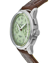  Shop Authentic Breitling Premier B09 Chronograph 40 Green Dial Brown Leather Strap Watch for Men - AB0930D31L1P1 - Luxxuri