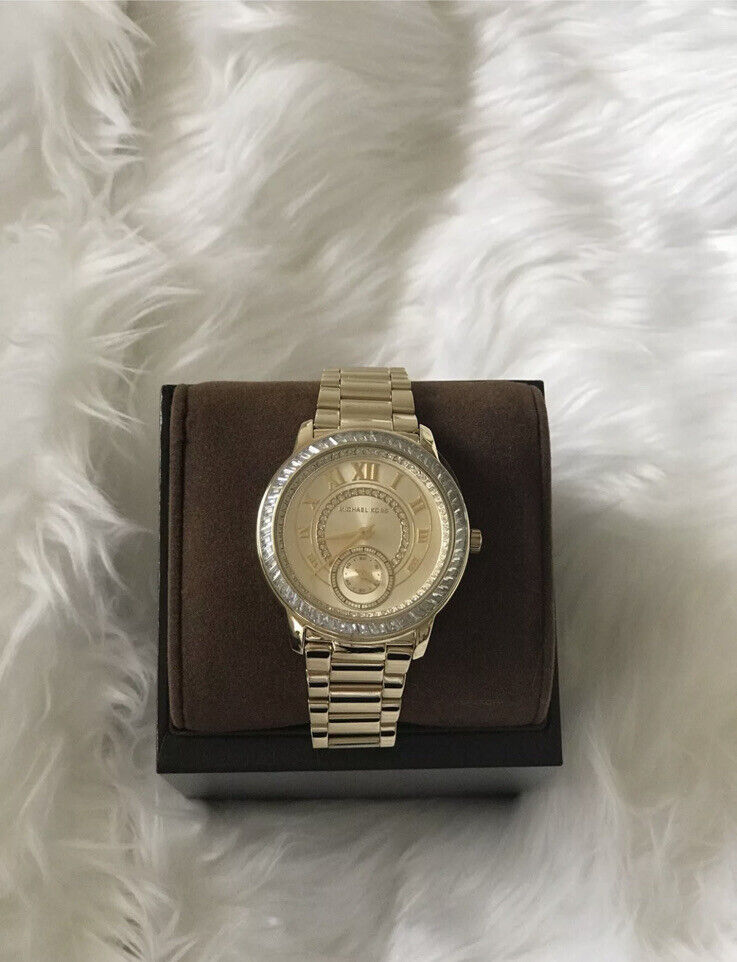  Shop Authentic Michael Kors Madelyn Quartz Gold Dial Gold Steel Strap Watch For Women - MK6287 - Luxxuri