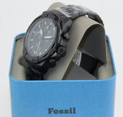  Shop Authentic Fossil Bronson Chronograph Black Dial Black Steel Strap Watch for Men - FS5853 - Luxxuri