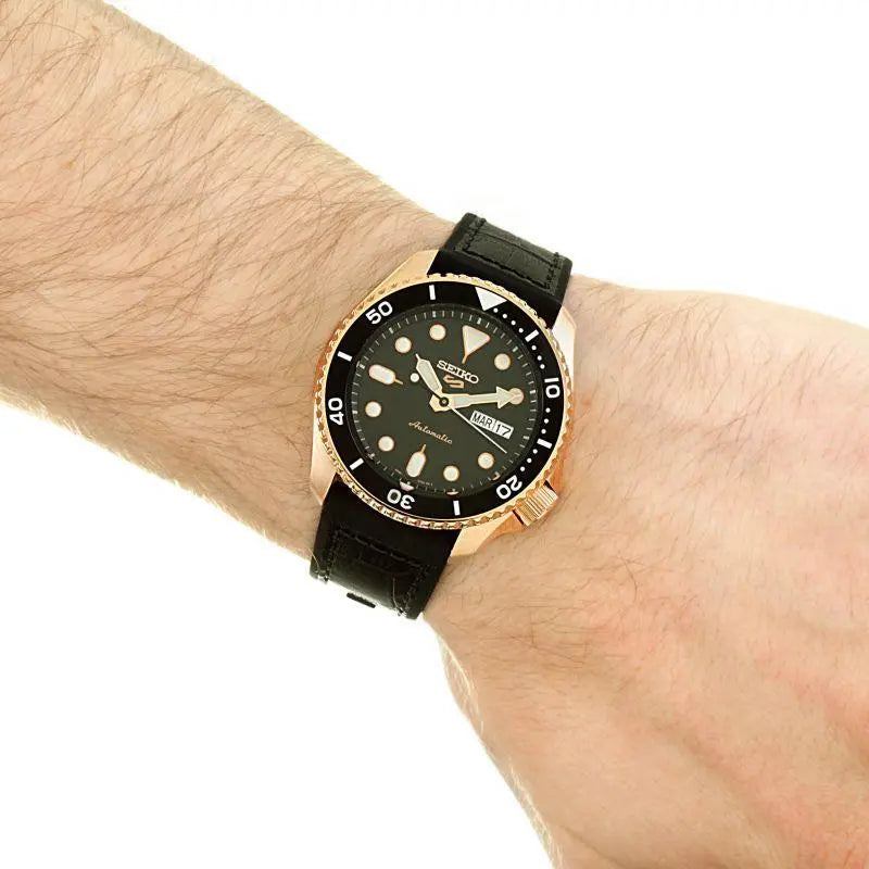  Shop Authentic Seiko 5 Sport SKX Automatic Black Dial Black Silicone Strap Watch For Men - SRPD76K1 - Luxxuri