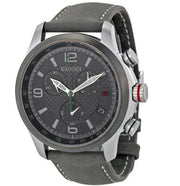  Shop Authentic Gucci G Timeless Chronograph Grey Dial Grey Leather Strap Watch For Men - YA126242 - Luxxuri