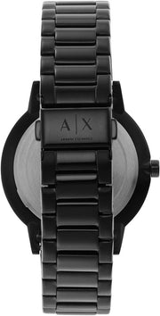  Shop Authentic Armani Exchange Cayde Multicolor Dial Black Steel Strap Watch For Men - AX2725 - Luxxuri