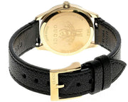  Shop Authentic Gucci G Timeless Quartz Silver Dial Black Leather Strap Watch For Women - YA1265023 - Luxxuri