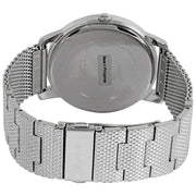  Shop Authentic Guess Analog Black Dial Silver Mesh Bracelet Watch for Men - W1263G1 - Luxxuri