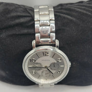 Shop Authentic Fossil Jacqueline Silver Dial Silver Steel Strap Watch for Women - ES3664 - Luxxuri