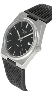  Shop Authentic Tissot PRX Black Dial Black Rubber Strap Watch For Men - T137.410.17.051.00 - Luxxuri
