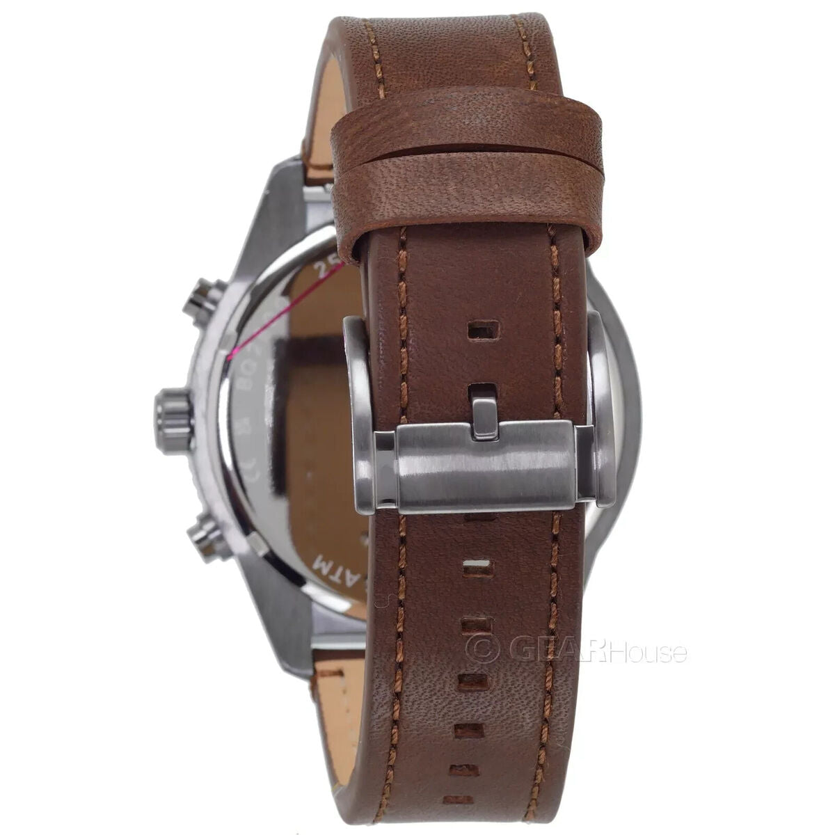  Shop Authentic Fossil Brox Multifunction Grey Dial Brown Leather Strap Watch for Men - BQ2800 - Luxxuri