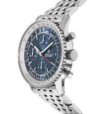  Shop Authentic Breitling Navitimer Heritage Special Edition Blue Dial Silver Steel Strap Mens Watch - A1332412/C942 - Luxxuri