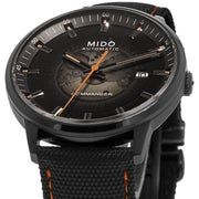  Shop Authentic Mido Commander Automatic Gradient Black Dial Black Nylon Strap Watch For Men - M021.407.37.411.00 - Luxxuri