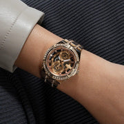  Shop Authentic Guess Allara Quartz Rose Gold Dial Rose Gold Steel Strap Watch For Women - GW0604L3 - Luxxuri