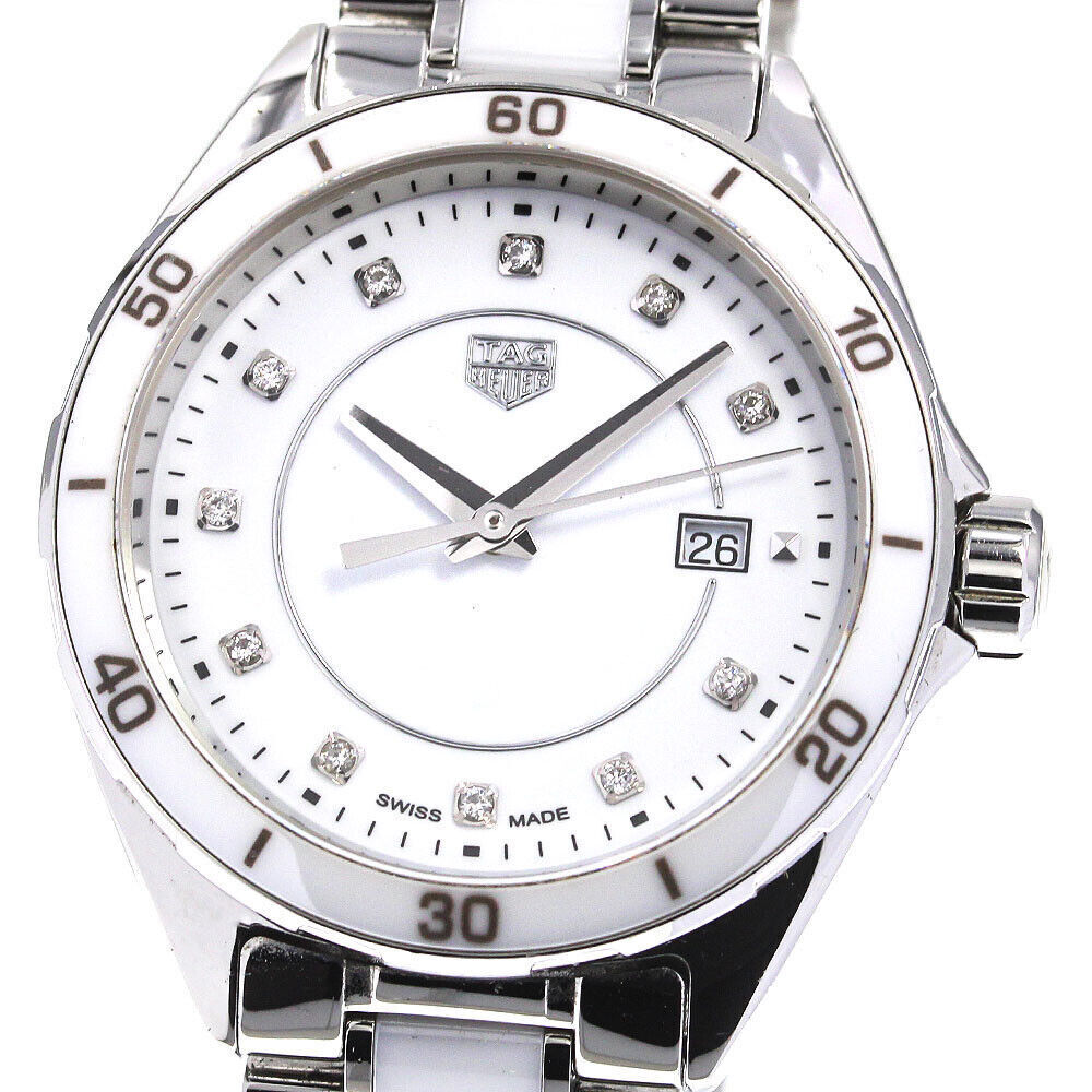  Shop Authentic Tag Heuer Formula 1 Diamonds White Dial Two Tone Steel Strap Watch for Women - WBJ141AD.BA0974 - Luxxuri