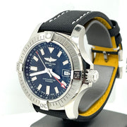  Shop Authentic Breitling Avenger Automatic GMT 43 Black Dial Black Nylon Strap Watch for Men - A32397101B1X1 - Luxxuri