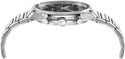  Shop Authentic Salvatore Ferragamo Sapphire Chrono Black Dial Silver Steel Strap Watch for Men - SFME00321 - Luxxuri