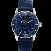  Shop Authentic Breitling Superocean Heritage B20 Automatic 42 Blue Dial Blue Mesh Bracelet Watch for Men - AB2010161C1S1 - Luxxuri