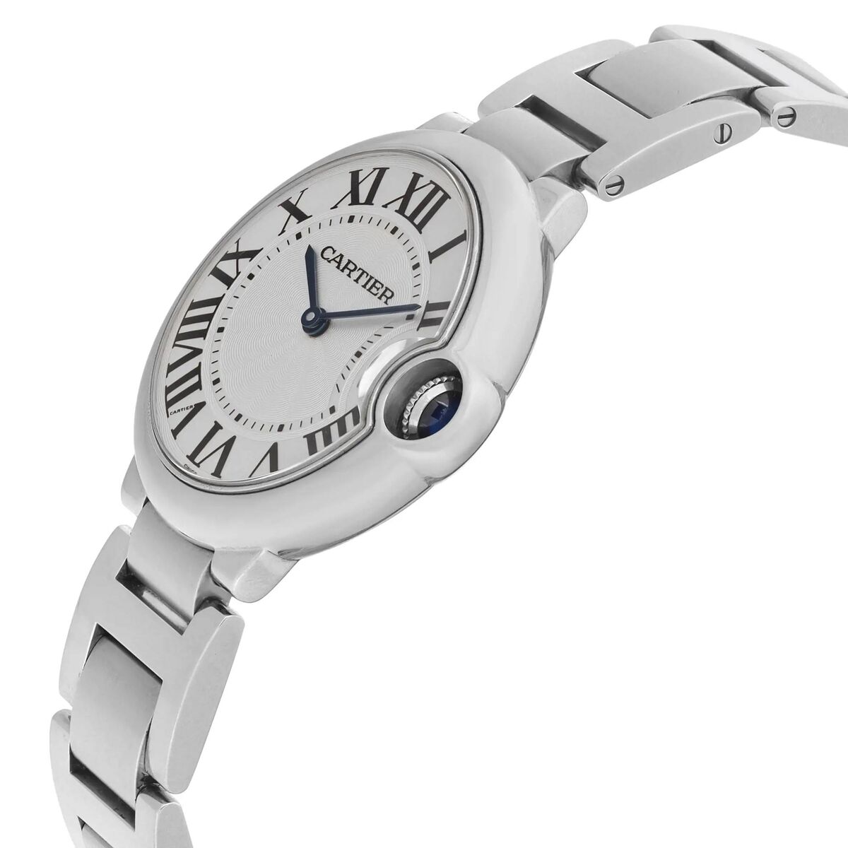  Shop Authentic Cartier Ballon Bleu De Cartier Silver Dial Silver Steel Strap Watch for Women - W69011Z4 - Luxxuri