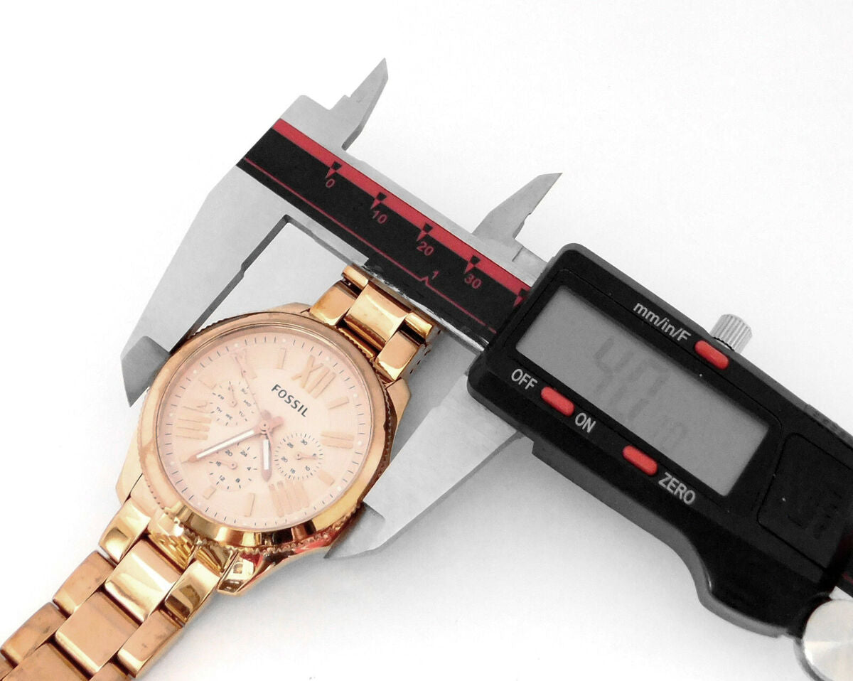  Shop Authentic Fossil Cecile Rose Gold Dial Rose Gold Steel Strap Watch for Women - AM4511 - Luxxuri