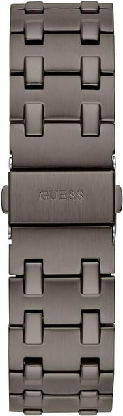  Shop Authentic Guess Asset Quartz Red Dial Black Steel Strap Watch For Men - GW0575G5 - Luxxuri