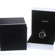  Shop Authentic Chanel J12 Diamonds Ceramic Black Dial Black Steel Strap Watch for Women - J12 H3108 - Luxxuri
