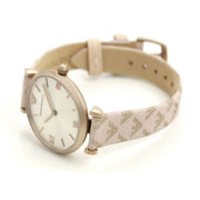  Shop Authentic Emporio Armani Analog Grey Dial Pink Leather Strap Watch For Women - AR11126 - Luxxuri